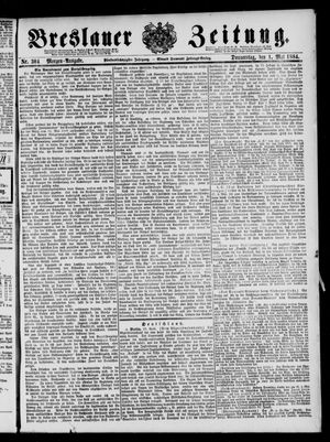 Breslauer Zeitung vom 01.05.1884