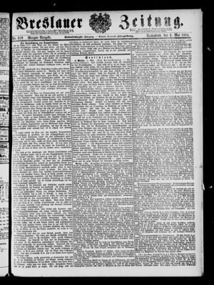 Breslauer Zeitung on May 3, 1884