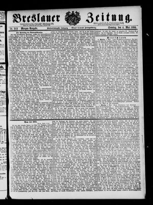 Breslauer Zeitung on May 4, 1884