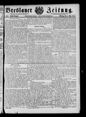 Breslauer Zeitung vom 05.05.1884
