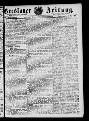 Breslauer Zeitung on May 8, 1884