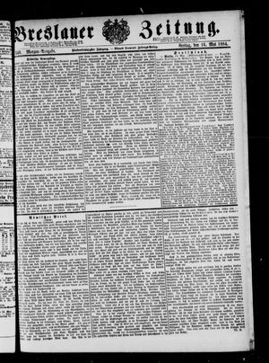 Breslauer Zeitung on May 16, 1884