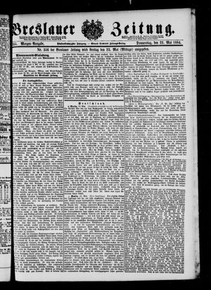 Breslauer Zeitung vom 22.05.1884