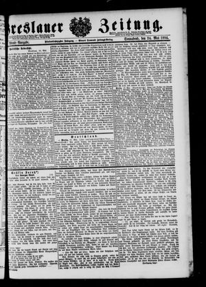Breslauer Zeitung vom 24.05.1884