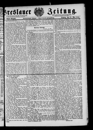 Breslauer Zeitung on May 27, 1884