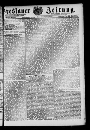 Breslauer Zeitung vom 29.05.1884
