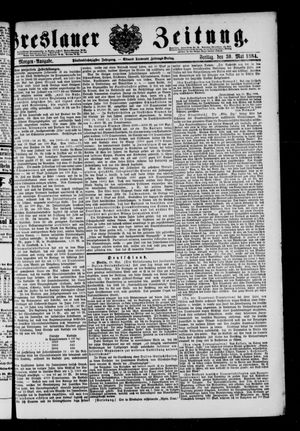 Breslauer Zeitung vom 30.05.1884