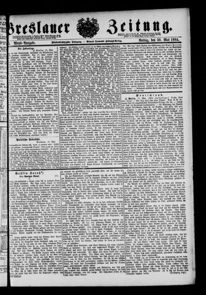 Breslauer Zeitung vom 30.05.1884