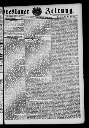 Breslauer Zeitung on May 31, 1884