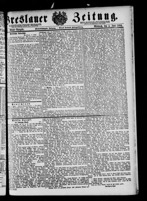 Breslauer Zeitung on Jun 4, 1884