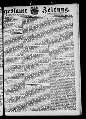 Breslauer Zeitung vom 05.06.1884