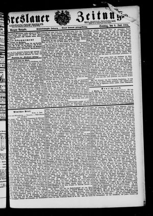 Breslauer Zeitung on Jun 8, 1884