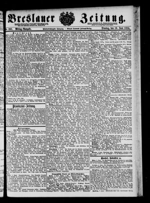 Breslauer Zeitung on Jun 10, 1884