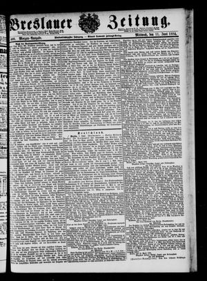 Breslauer Zeitung on Jun 11, 1884