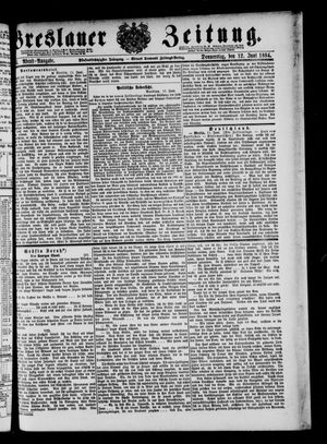 Breslauer Zeitung vom 12.06.1884