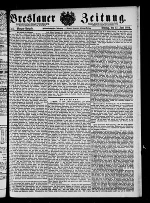 Breslauer Zeitung vom 17.06.1884