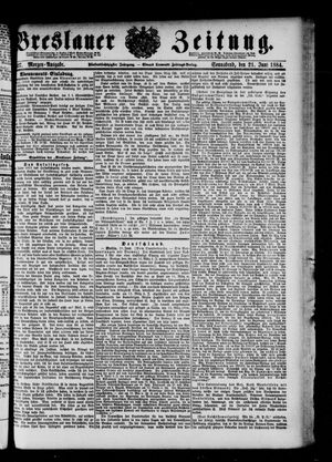 Breslauer Zeitung vom 21.06.1884