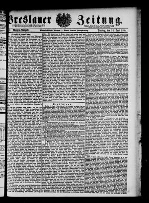 Breslauer Zeitung on Jun 24, 1884