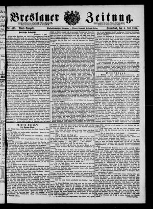 Breslauer Zeitung on Jul 5, 1884