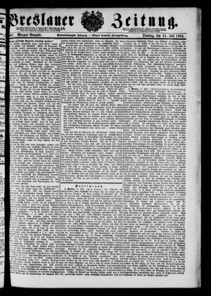 Breslauer Zeitung vom 15.07.1884