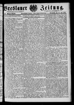 Breslauer Zeitung on Jul 19, 1884