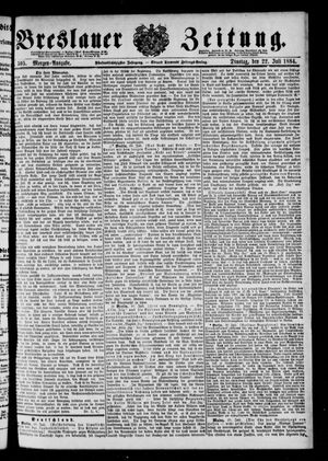 Breslauer Zeitung vom 22.07.1884