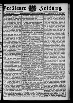 Breslauer Zeitung vom 26.07.1884