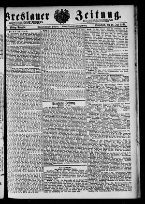 Breslauer Zeitung vom 26.07.1884