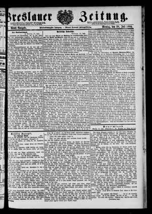 Breslauer Zeitung on Jul 28, 1884
