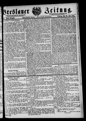 Breslauer Zeitung on Jul 29, 1884