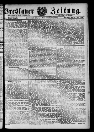 Breslauer Zeitung on Jul 30, 1884