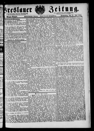 Breslauer Zeitung vom 31.07.1884