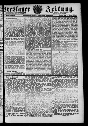 Breslauer Zeitung vom 01.08.1884