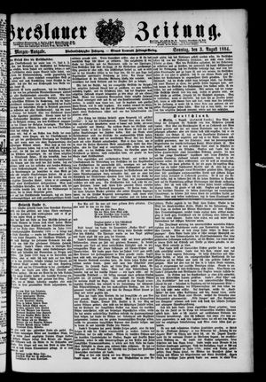 Breslauer Zeitung on Aug 3, 1884
