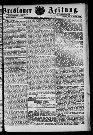 Breslauer Zeitung on Aug 5, 1884