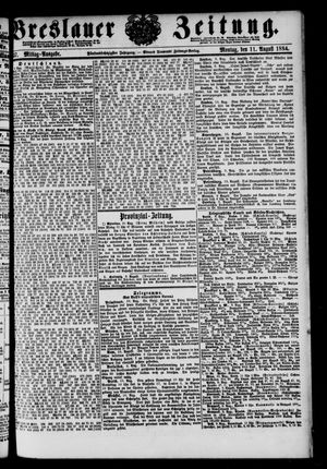 Breslauer Zeitung vom 11.08.1884