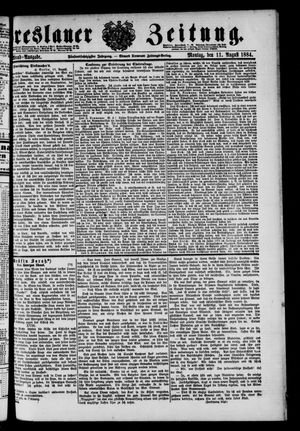 Breslauer Zeitung on Aug 11, 1884