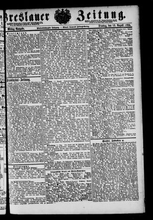 Breslauer Zeitung vom 12.08.1884