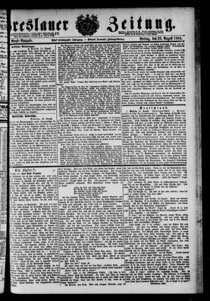 Breslauer Zeitung on Aug 22, 1884