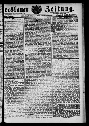 Breslauer Zeitung vom 23.08.1884