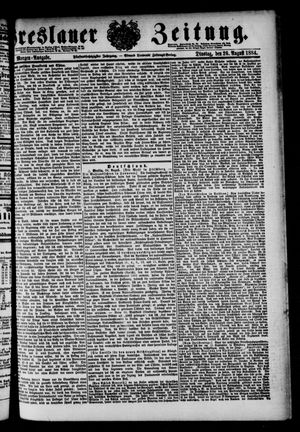Breslauer Zeitung on Aug 26, 1884