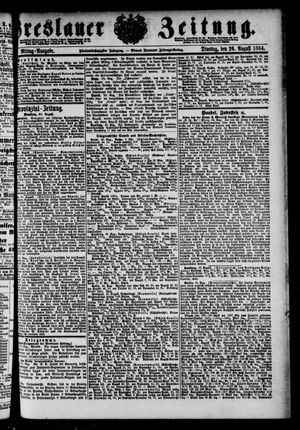 Breslauer Zeitung on Aug 26, 1884