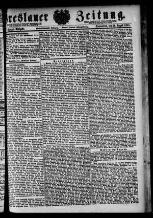 Breslauer Zeitung vom 30.08.1884