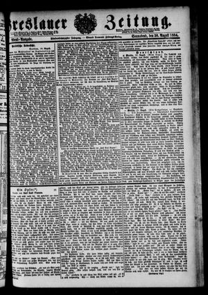 Breslauer Zeitung vom 30.08.1884