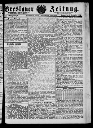 Breslauer Zeitung vom 01.09.1884
