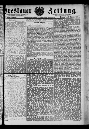 Breslauer Zeitung on Sep 2, 1884