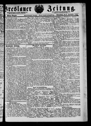 Breslauer Zeitung on Sep 6, 1884