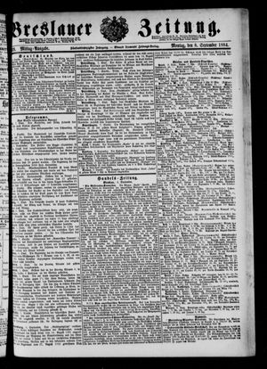 Breslauer Zeitung vom 08.09.1884