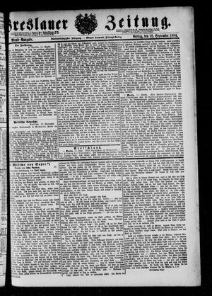 Breslauer Zeitung vom 12.09.1884
