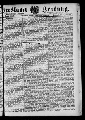 Breslauer Zeitung vom 16.09.1884